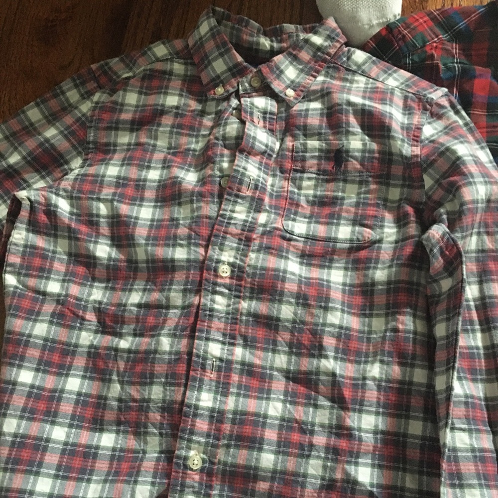 Ralph Lauren button sown shirts